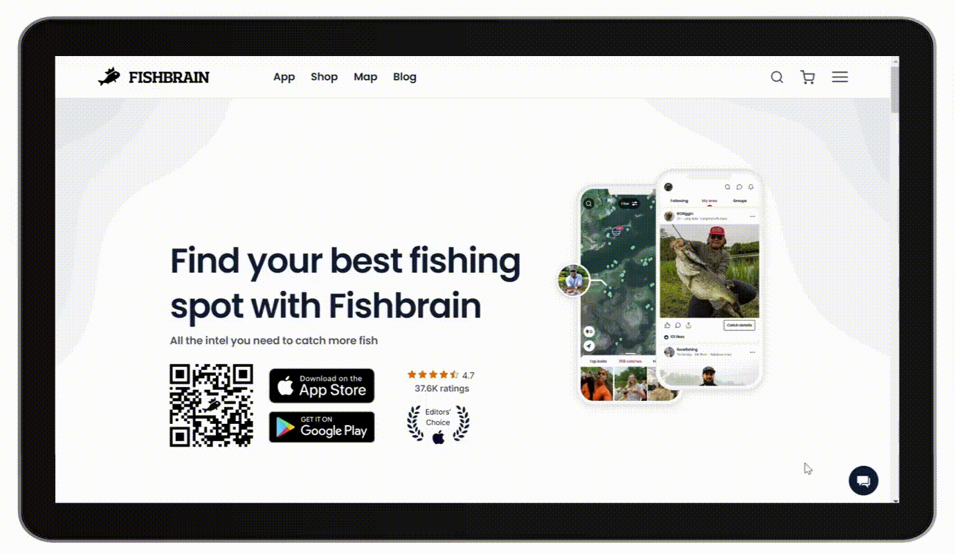 Manage your subscription plan through the Fishbrain website